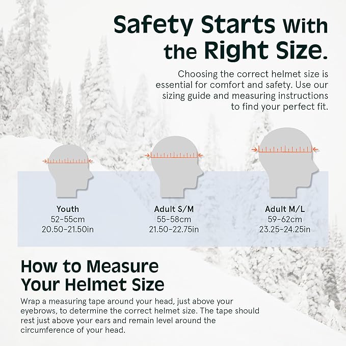 Retrospec Comstock Ski Helmet - Snowboard Helmet for Adults & Youth - Adjustable Fit Snow Helmet with Protective Shell and Breathable Vents for Men, Women, Boys & Girls-StrideForce Fitness