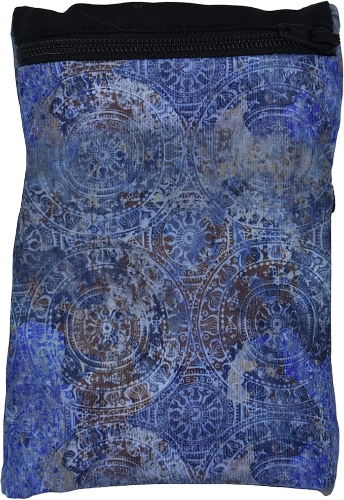 Sprigs Banjees 2 Pocket Wrist Wallet/Wrist Band/Wrist Pocket for Travel, Walking, & Running. Wallet Pouch That Holds Cash, Card, ID's, and More-StrideForce Fitness