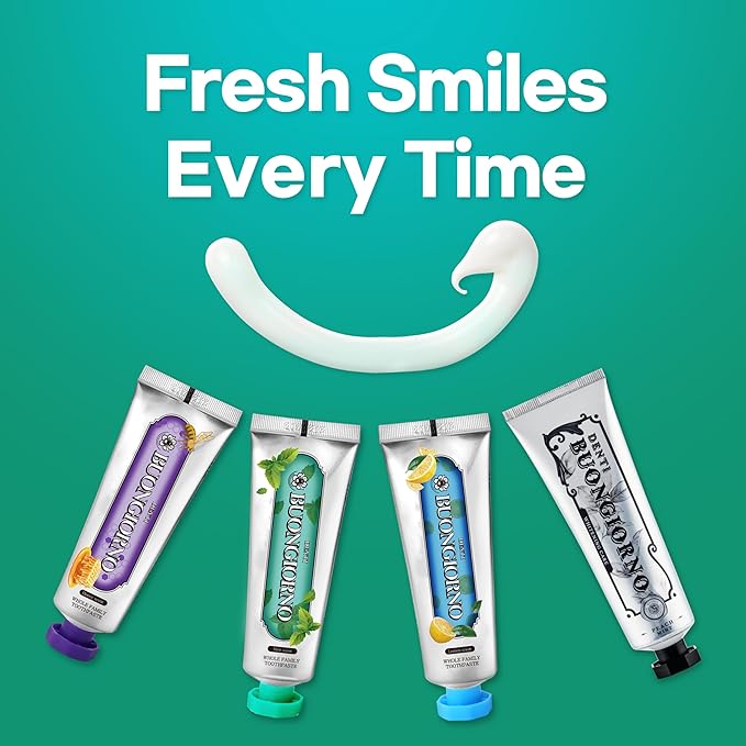 ORIGINAL TOOTHPASTE (3 Pack, Herbal Mint) – Bad Breath Eliminator for Halitosis & Morning Breath, Propolis, Natural Whitening(Baking Soda), Xylitol, SLS & Paraben Free(3.52fl oz/100g)