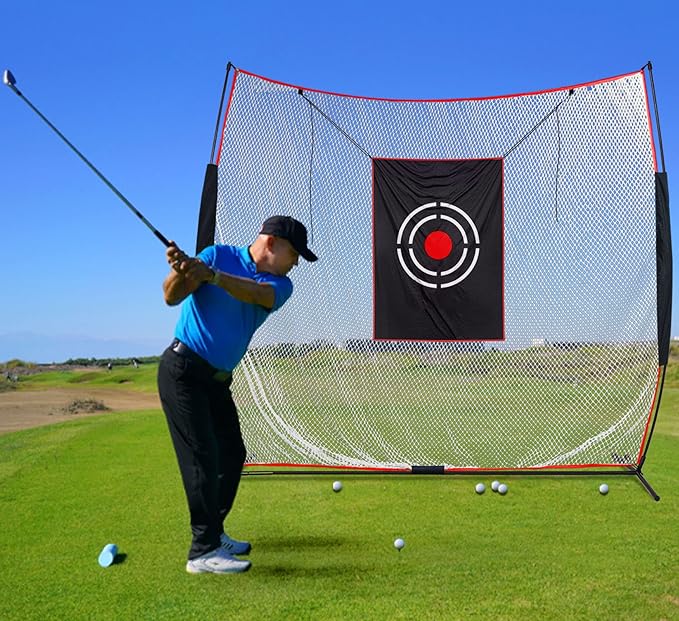 Golf Practice Hitting Nets for Backyard Driving Indoor Use Heavy Duty Practice Golf Driving Pitching Nets for Backyard-StrideForce Fitness