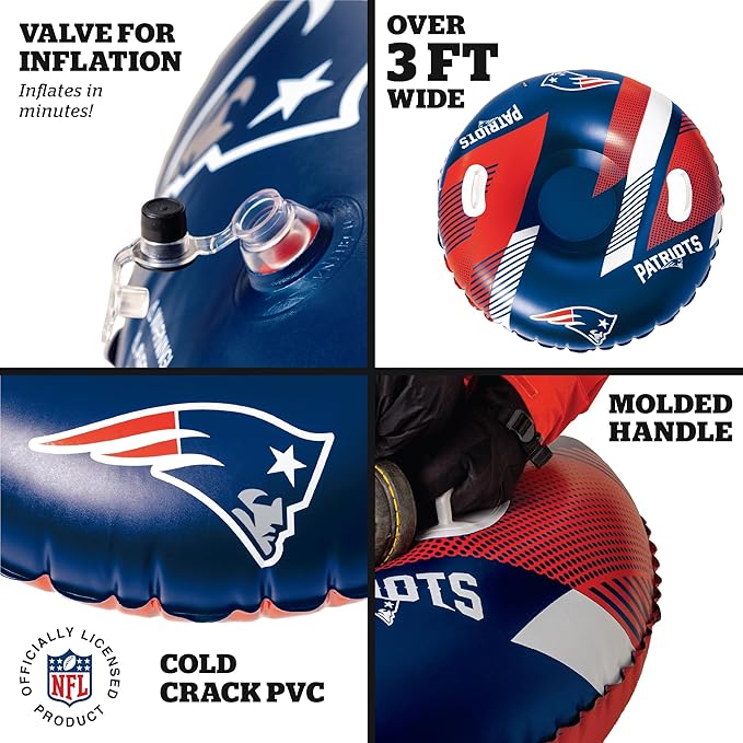 BigMouth New England Patriots NFL Fan Gear Outdoor Toys, Officially Licensed-StrideForce Fitness