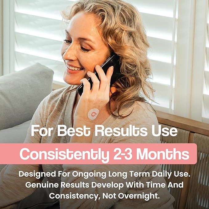 GLP1 Patches | 5X Stronger Formula | 12 Hour Extended Hunger Support | Berberine, Pomegranate, Green Tea, L-Glutamine | New & Improved Kind of GLP-1 Patches | 3 Pack-StrideForce Fitness