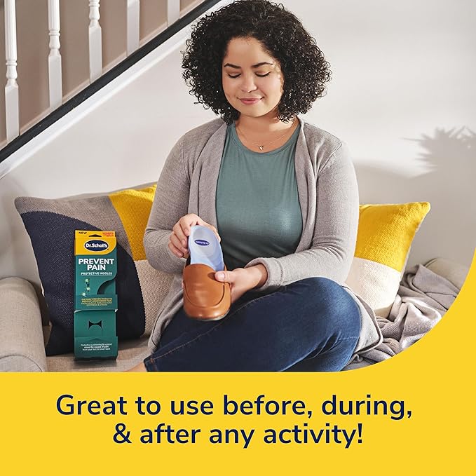 Dr. Scholl’s Prevent Pain Insoles for Women, Size 6-10, 1 Pair: The Only Proven Insole to Prevent Lower Body Pain - Arch Support Shoe Inserts for Women, Protect Against Lower Back, Knee and Foot Pain-StrideForce Fitness