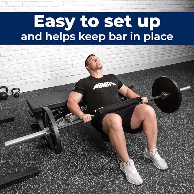 ABMAT Hip Thrust Pad Booty Glute Bridge Butt Workout, Protective Extra Thick pad for Barbell Weightlifting-StrideForce Fitness