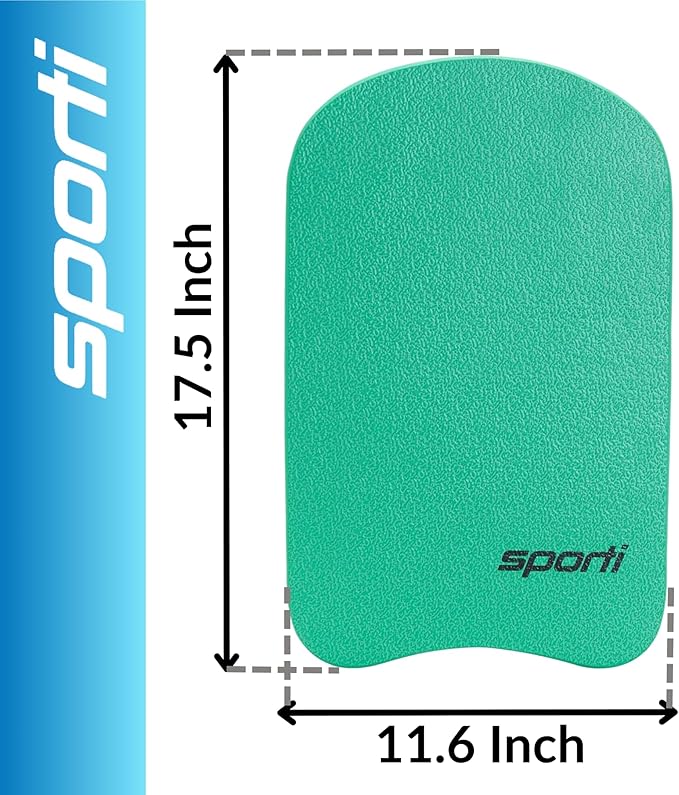 Sporti Adult Kickboard for Swim Training - Swimming Kickboard for Men Women, Water Board for Adult, Swimming Training Aid-StrideForce Fitness