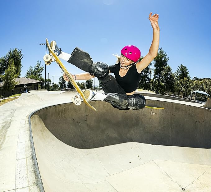 Triple Eight Deep Cover Helmet - Ideal for Skateboarding, Bicycling, BMX, and Roller Skating-StrideForce Fitness