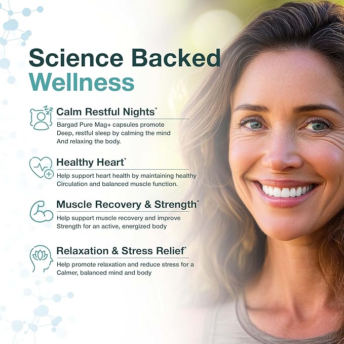 Magnesium Glycinate 750mg | High Absorption Formula for Sleep, Muscle Relaxation & Calm Support | Non-Laxative, Vegan Capsules – Magnesium Supplement for Men & Women – 90 Count-StrideForce Fitness