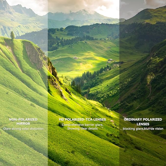 BEACOOL Polarized Sports Sunglasses for Men Women Youth Baseball Cycling Running Fishing Golf Motorcycle TAC Glasses UV400-StrideForce Fitness