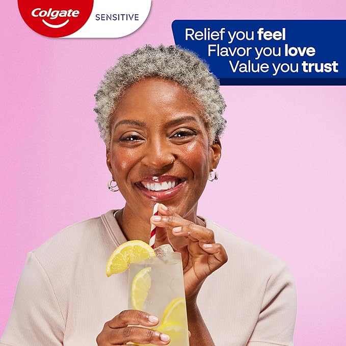 Colgate Sensitive Toothpaste, Complete Protection, Mint - 6 Ounce (Pack of 3)