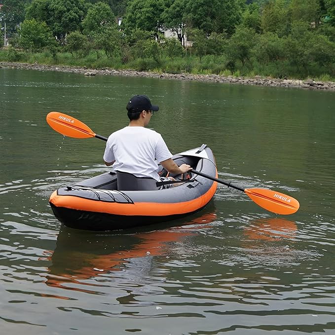 Kayak Paddle 4 Pieces Aluminum Shaft and PP Blade Floating 86.6in/220cm, 90.5inch/230cm Lightweight Oars-StrideForce Fitness