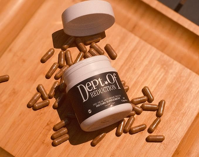 Dept. Of Reduction – White Mulberry Leaf & Cinnamon – Supports Healthy Carbohydrate Metabolism, Digestive Balance & Post-Meal Energy – 60 Vegan Capsules - Department of-StrideForce Fitness