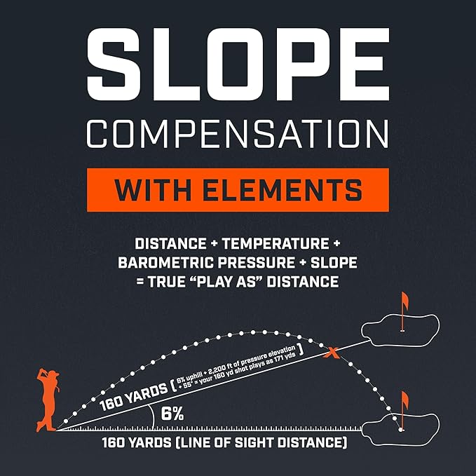 Bushnell Pro X3+ Golf Rangefinder with Wind Speed and Direction,1300 Yard Range,7X Magnification, Pin Locking with Visual Jolt-StrideForce Fitness