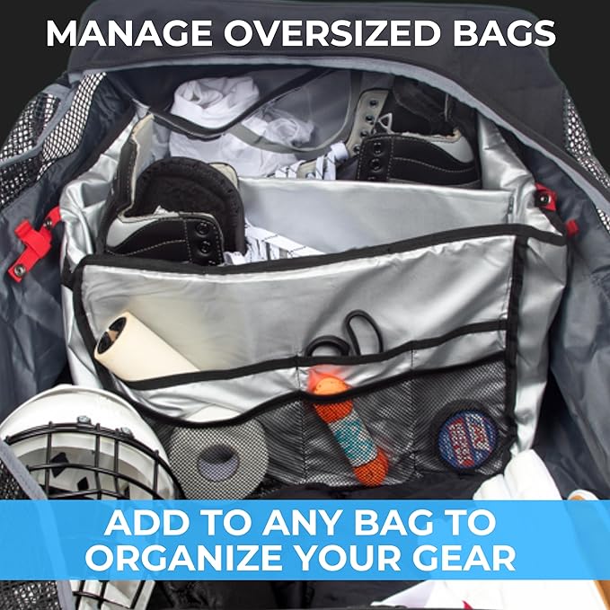 Athletico Hockey Gear Caddy - Hockey Bag Organizer for Ice Hockey, Field Hockey, Figure Skating & More-StrideForce Fitness