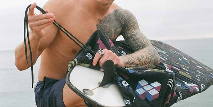 SHRED 100% Recycled Surfboard Bag - Protective Sock Cover For Surf Boards [CHOOSE SIZE AND STYLE]-StrideForce Fitness