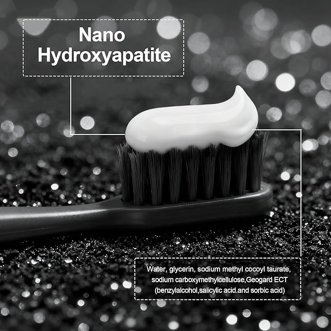 Woadee Nano Hydroxyapatite Toothpaste for Advanced Enamel Protection, Fluoride Free Toothpaste-Appropriate for Sensitive Teeth-for Adult, Kids Oral Care - Fresh Breath,4.23 oz 1P
