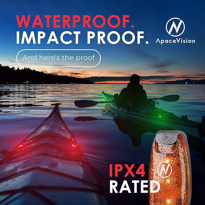 LED Safety Light (2 Pack) - Clip On Strobe/Running Lights for Runners, Dog, Bike, Walking, Boat, Kayak, Stroller and More - High Visibility Accessories for Your Reflective Gear, Bicycle-StrideForce Fitness