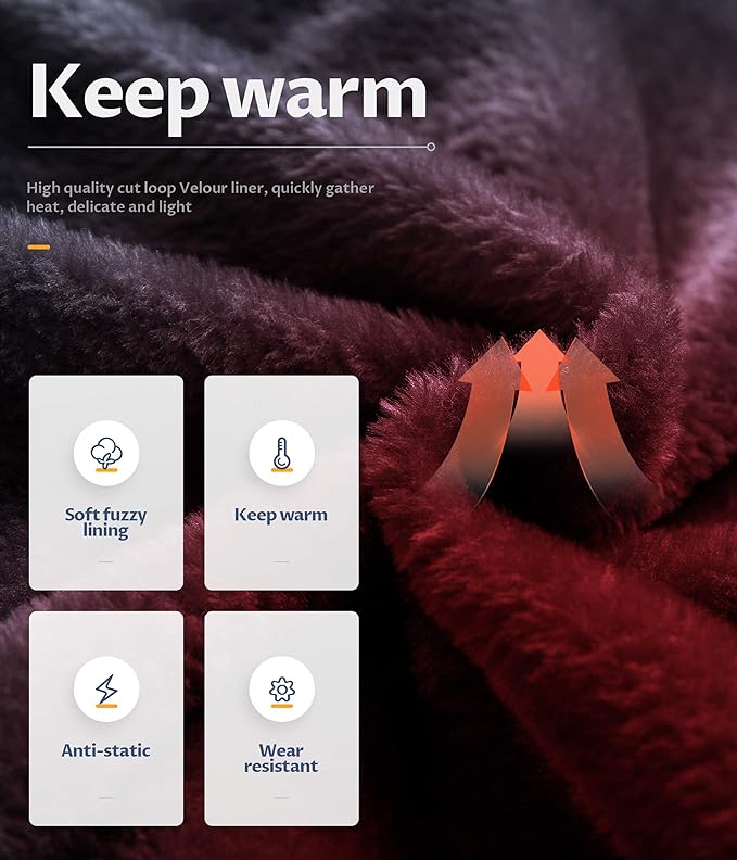 CREATMO US Men's Mountain Waterproof Ski Jacket - Windproof Snowboarding Warm Winter Coat Raincoat-StrideForce Fitness