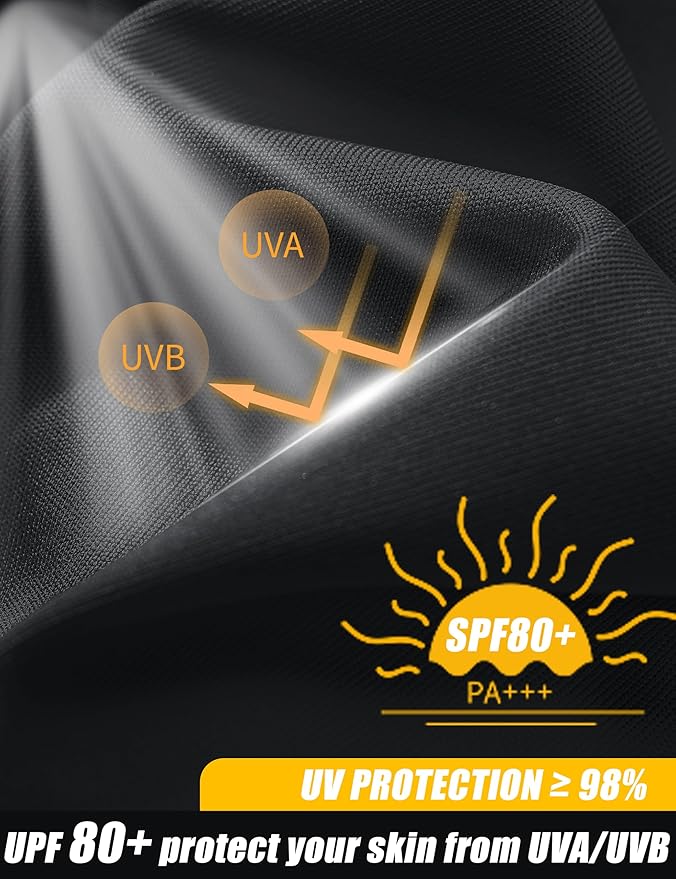 MAGCOMSEN Men's Short Sleeve UPF 50+ Sun Protection Shirts Quick Dry Athletic T-Shirt Hiking Running Swimming Rash Guard-StrideForce Fitness