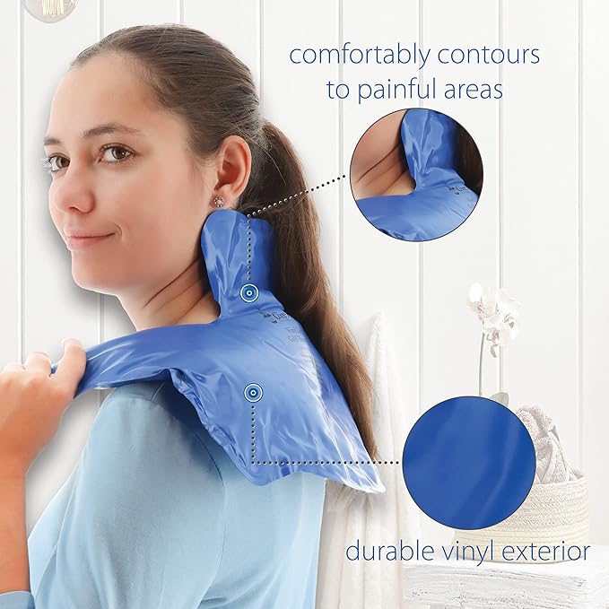 Core Products Flexible Vinyl Intense Cold Pack for Neck, Shoulders & Back - 11" X 15"-StrideForce Fitness