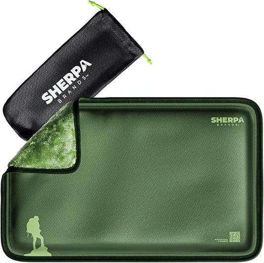 Extra Large Gel Ice Packs for Injuries Reusable - Flexible Gel Ice Packs Reusable, Hip, Shoulder, Back Pain Relief - 14" x 22" - Green-StrideForce Fitness