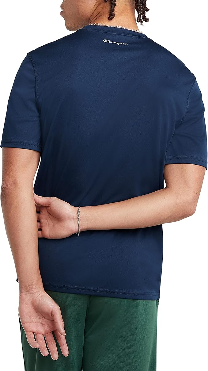 Champion Men's T-shirt, Sport Tee, Moisture Wicking, Anti Odor, Athletic T-shirt for Men (Reg. Or Big & Tall)-StrideForce Fitness