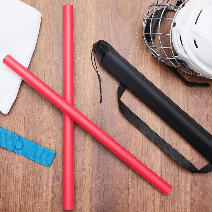 8 Pieces 23.6 Inches Foam Padded Escrima Sticks for Safe Practice Training Martial Arts and Karate with 4 Carry Bag Case-StrideForce Fitness