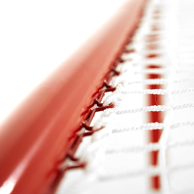 Skywalker Sports Competitive Series 6’ x 4’ Hockey Goal, White/Red (SSHG6400)-StrideForce Fitness