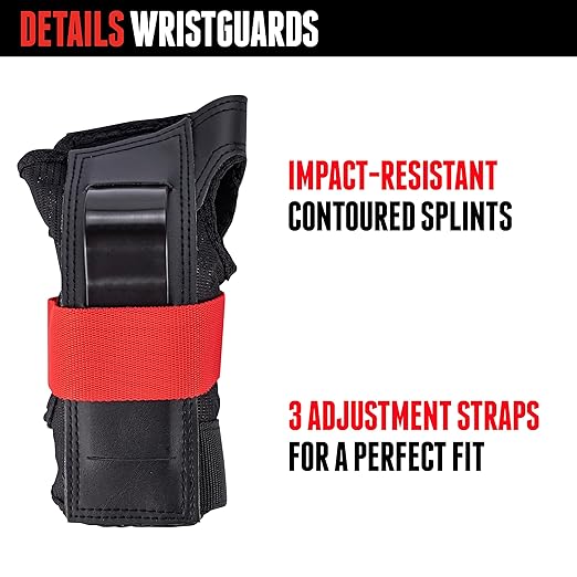 Triple Eight Saver Series 3-Pack Pad Set– Ideal for Skateboarding, In-line Skating, Roller Skating, and Biking-StrideForce Fitness