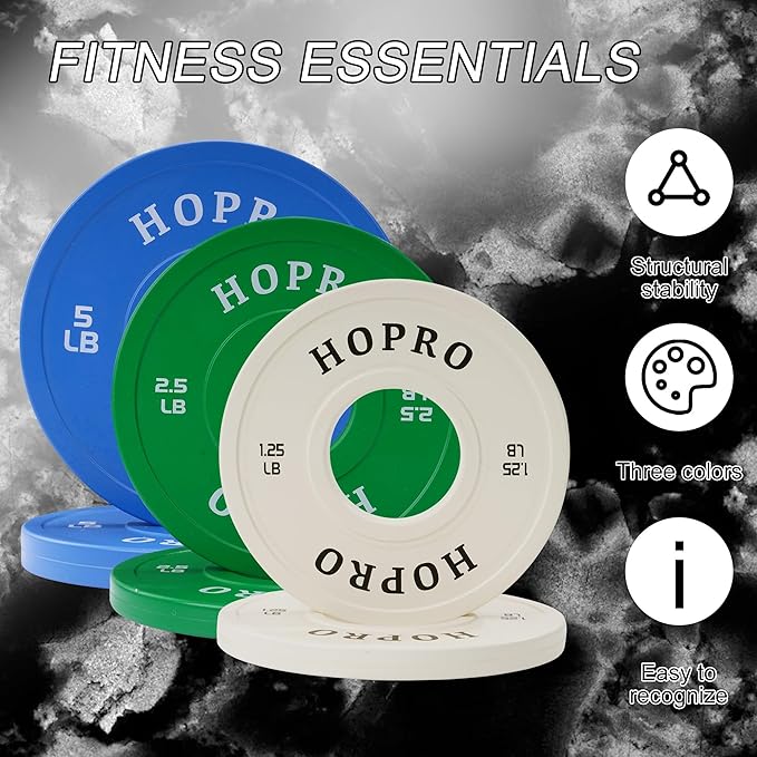 2-Inch Olympic Bumper Plates, Perfect Weight Plates for Weightlifting and Strength Training, Multiple Weights Available-StrideForce Fitness