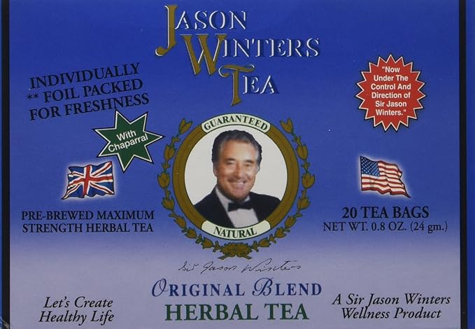 Jason Winters Original Blend Herbal Tea - 20 Count-StrideForce Fitness