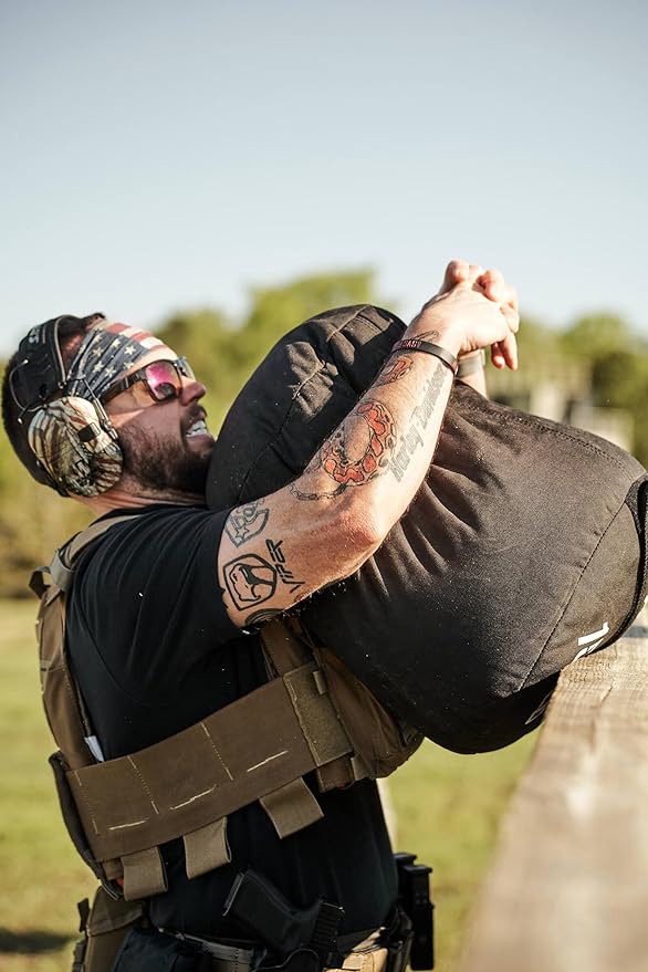 Shogun Sandbags for Working Out – Heavy Duty Workout Sandbag for Weight Training, Cross Training, Strongman, Fitness & Military Use – Adjustable Exercise Sand Bags for Full Body Training-StrideForce Fitness