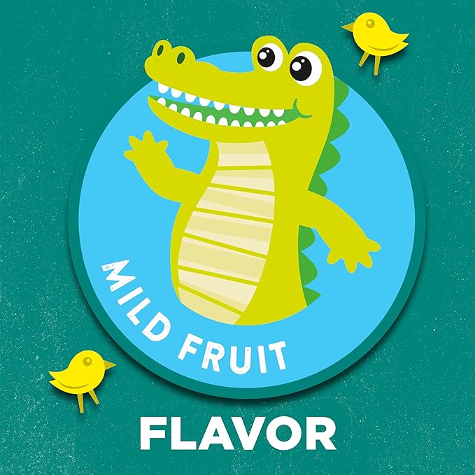 Tom's of Maine Fluoride-Free Toddler Training Toothpaste, Mild Fruit, 1.75 oz. 3-Pack (Packaging May Vary)