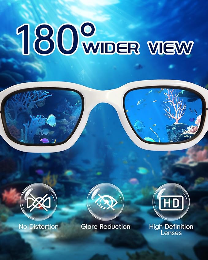 Swim Goggles, Goggles Adult with Swimming Cap, Nose Clip & Ear Plugs, UV Protection Anti-Fog Lens and Case for Adult-StrideForce Fitness