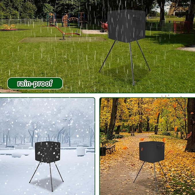 Pitching Machines Cover - Waterproof 600D Oxford Fabric, Dustproof, Resistant, Sunproof Hack Attack Pitching Machine Cover for Baseball/Softball All-Weather Protection-StrideForce Fitness