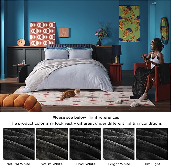 Bedsure Twin XL Fleece Blanket Dorm Bedding - Lightweight Soft Cozy Blankets for Bed, Sofa, Couch, Travel, Camping, Black, 66"x90"-StrideForce Fitness