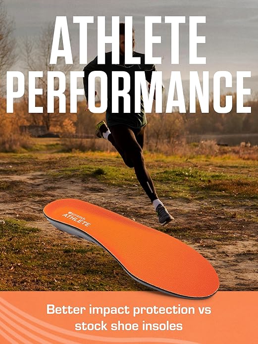 Sof Sole Insoles Men's ATHLETE Performance Full-Length Gel Shoe Insert-StrideForce Fitness