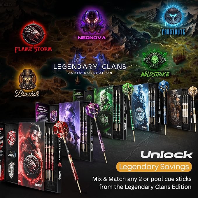 IgnatGames Premium Steel Tip Darts – 3/6/12 Pack Brass Barrels with Aluminum Shafts, 16 GlideXPro Flight Set, Tool Kit & Giftable Case-StrideForce Fitness