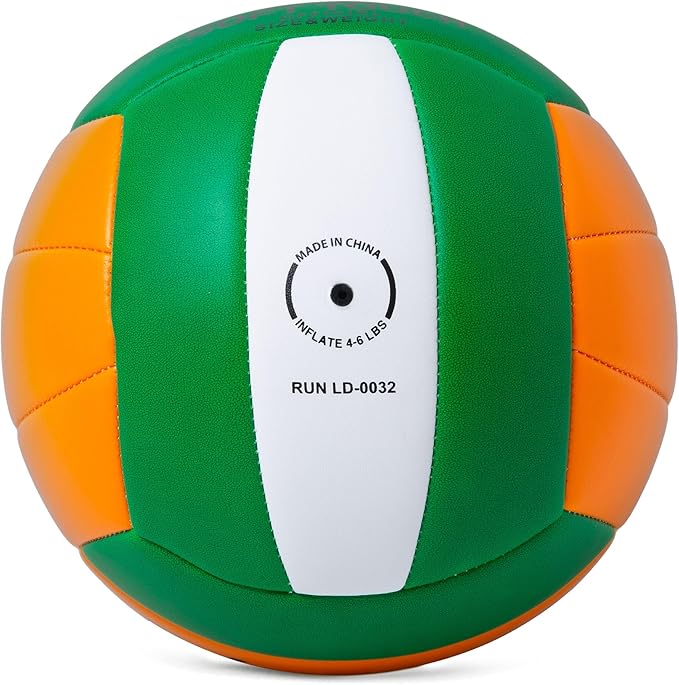 Beach Volleyball Official Size 5 Soft Waterproof Volleyball Sand Sports PU Ball for Indoor, Outdoor, Pool, Gym, Training-StrideForce Fitness