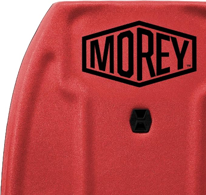 MOREY® Mach 12 MDS, 42.5" Bodyboard. Dynamic Speed Body Boards for Beach, for All Skill Levels, Embedded Fiberglass Stringer, with Coil Leash. Re-Engineered 2025 Model-StrideForce Fitness