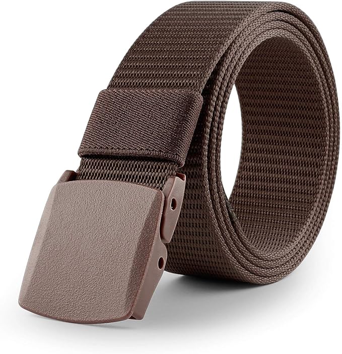 JASGOOD Nylon Canvas Breathable Military Tactical Men Waist Belt With Plastic Buckle-StrideForce Fitness