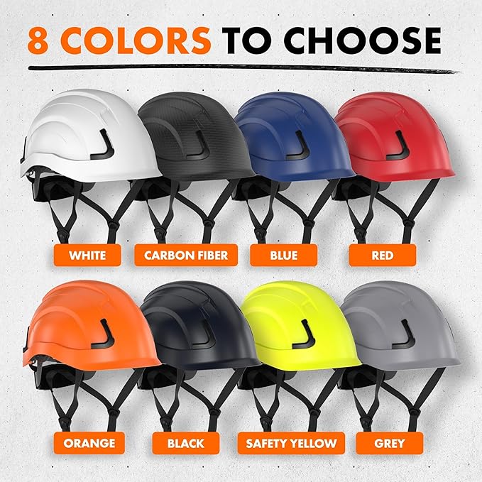 Defender Safety H2 Safety Helmet Hard Hat, Type 2 Class C and E, ANSI Z89.1 and EN 12492 Rated-StrideForce Fitness
