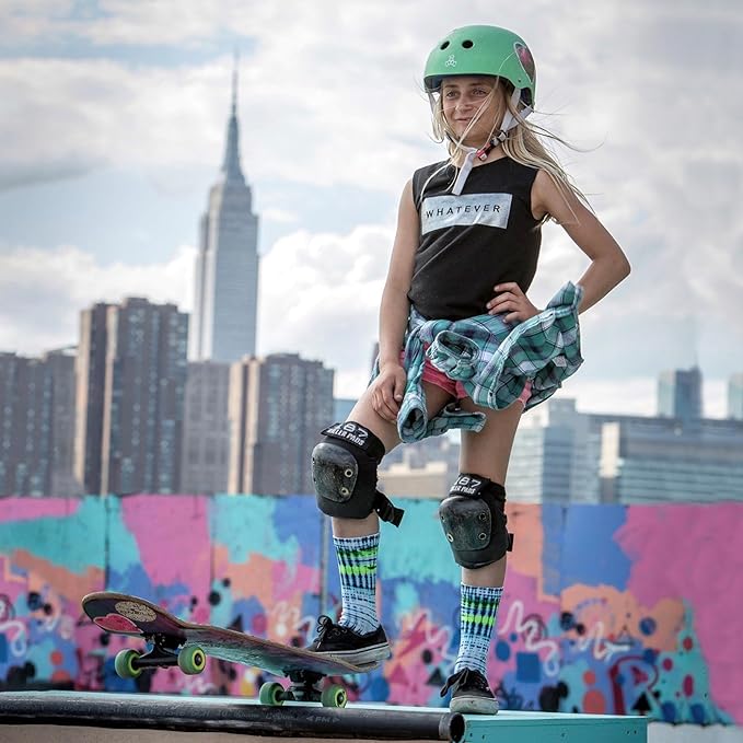 Triple Eight Certified Sweatsaver Helmet for Skateboarding, BMX, Roller Derby, Roller Skating, Inline Skating, Scooter and Bike-StrideForce Fitness