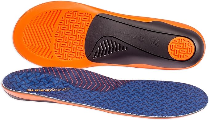 Superfeet Work Cushion - Trim-to-Fit Orthotic Shoe Inserts - Professional Grade - Men 9.5-11 / Women 10.5-12-StrideForce Fitness