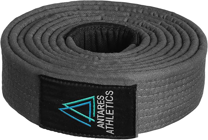 BJJ Belt for Men & Women Brazilian Jiu Jitsu Belt with Ranking Stripes Sleeve Bar Kids Jiu Jitsu Gi Belt-StrideForce Fitness