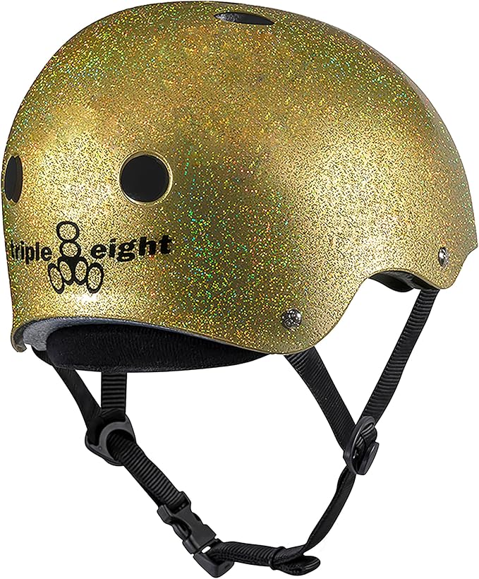 Triple Eight Deep Cover Helmet - Ideal for Skateboarding, Bicycling, BMX, and Roller Skating-StrideForce Fitness