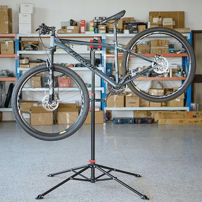 CXWXC Bike Repair Stand - Bike Stand For Maintenance Workstand - Ebike Repair Stand Shop Home Mechanics for E Bike, Bike Mountain Bike and Road Bike (Style:F)-StrideForce Fitness