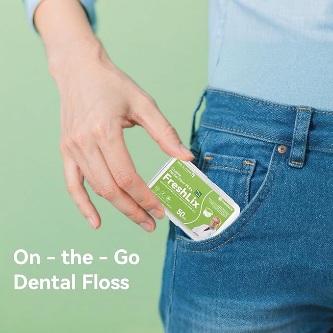 Dental Floss Picks 400 Count Tooth Picks Flossers Gen 5 Toothpicks Sticks to Remove Plaque & Protect Gingivae for Adults & Kids Teeth Cleaning