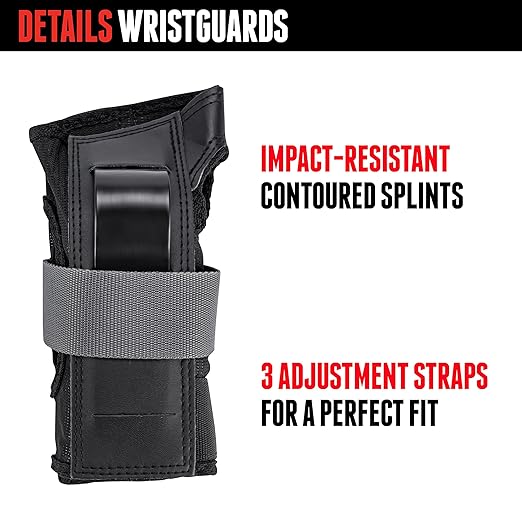 Triple Eight Saver Series 3-Pack Pad Set– Ideal for Skateboarding, In-line Skating, Roller Skating, and Biking-StrideForce Fitness