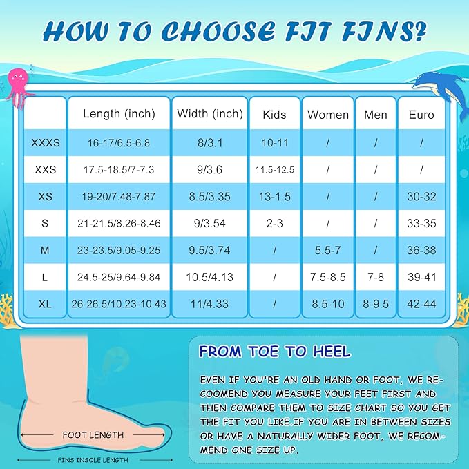 Gintenco Swim Fins, Kids Swim Training Fins for Lap Swimming, Travel Size Flippers with Mesh Bag, Silicone Swimming Fins for Kids Teens Adults Women Men-StrideForce Fitness