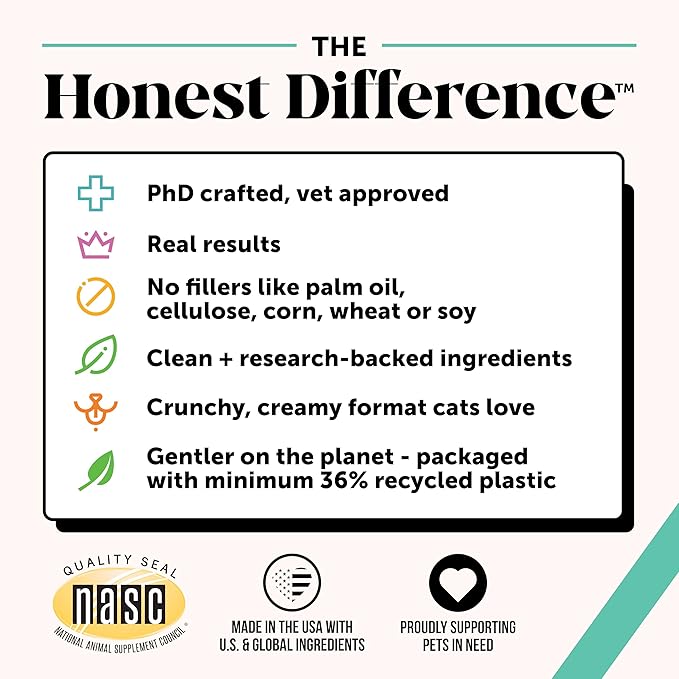 Fresh Breath Dental Bites for Cats – Crunchy & Creamy Cat Dental Treats for Fresh Breath, Tartar & Plaque Control – Dual-Texture Cat Oral Care Bites for Bright Teeth & Healthy Gums – 30 Day Supply